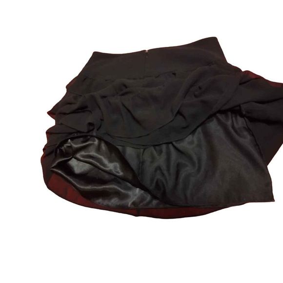 SOLD- Express Tiered Mini Skirt - Picture 6 of 9